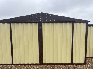 Хозблок для велосипедов, техники и инвентаря + дровница в двойной расцветке в с. Леоново, г.о. Истра, МО