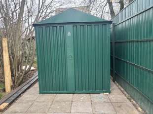 Вместительный хозблок SKOGGY 5,06×2,16×2,45 м для хранения садовой техники